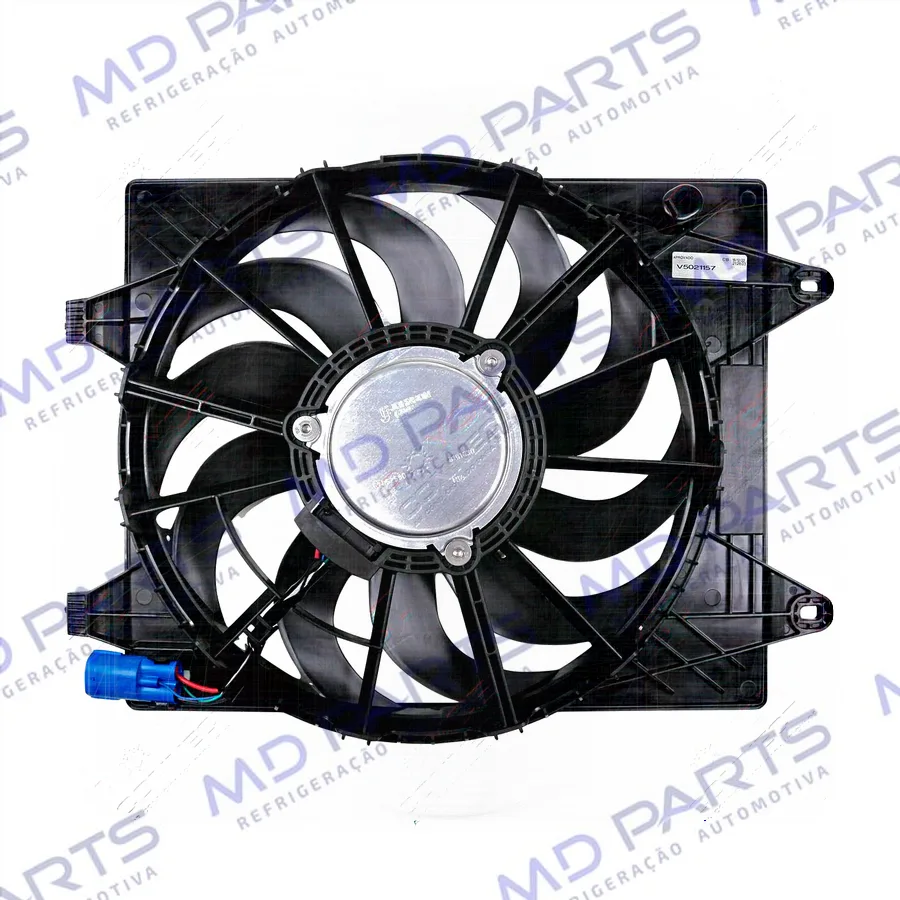 Eletroventilador do Radiador Fiat Strada Motor 1.3 2021> - 12 Volts OEM: 52126296