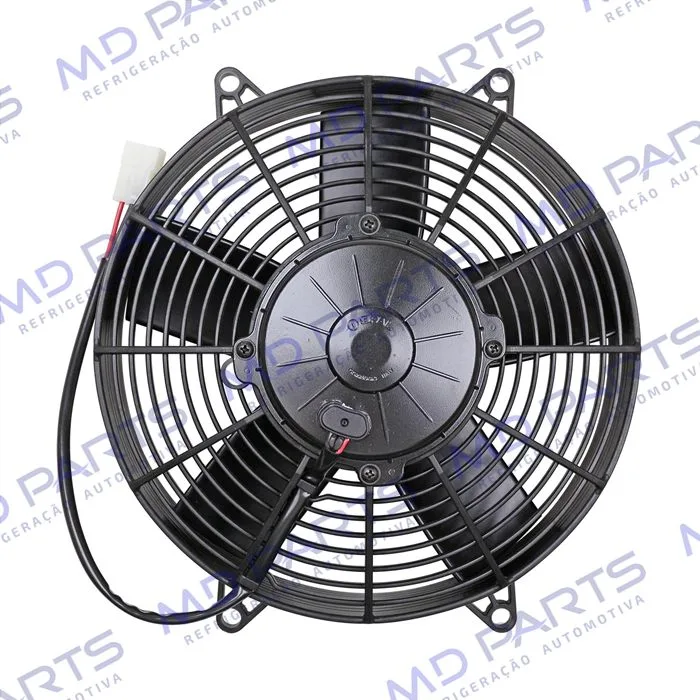 Eletroventilador Spal 10 Polegadas Aspirante Vans/ Carro Forte/ Máquina Agricola Caterpillar - 24 Volts Spal EV AS VA53-BP70L-39A