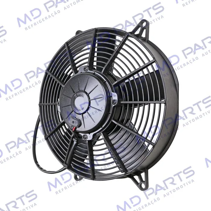 Eletroventilador Spal 10 Polegadas Aspirante Vans/ Carro Forte/ Máquina Agricola Caterpillar - 24 Volts Spal EV AS VA53-BP70L-39A — foto 3