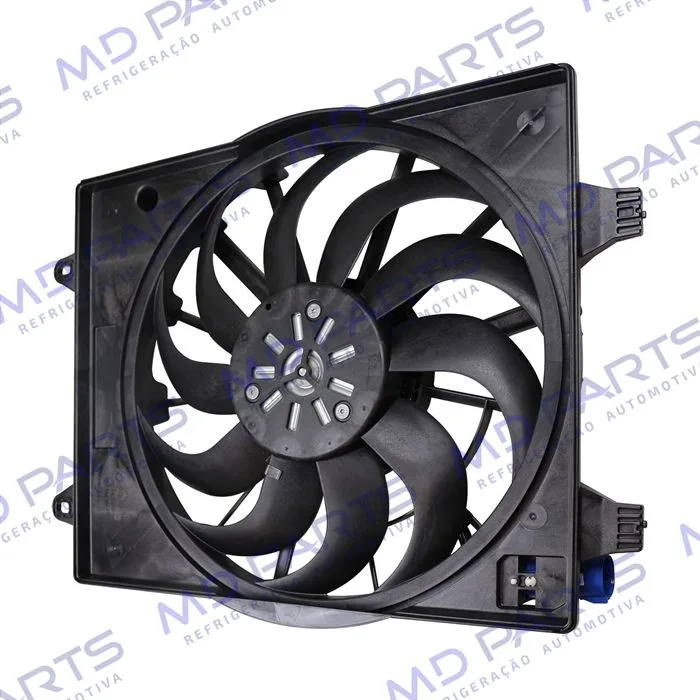 Eletroventilador do Radiador c/ Defletor Fiat Uno 1.0 Câmbio Manual 2017> - 12 Volts OEM: 565655346 — foto 5
