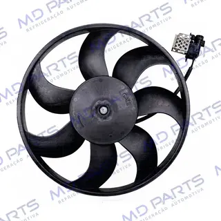 Eletroventilador do Radiador Chevrolet Agile / Montana 2009 Até 2016 - 12 Volts OEM: 94758608