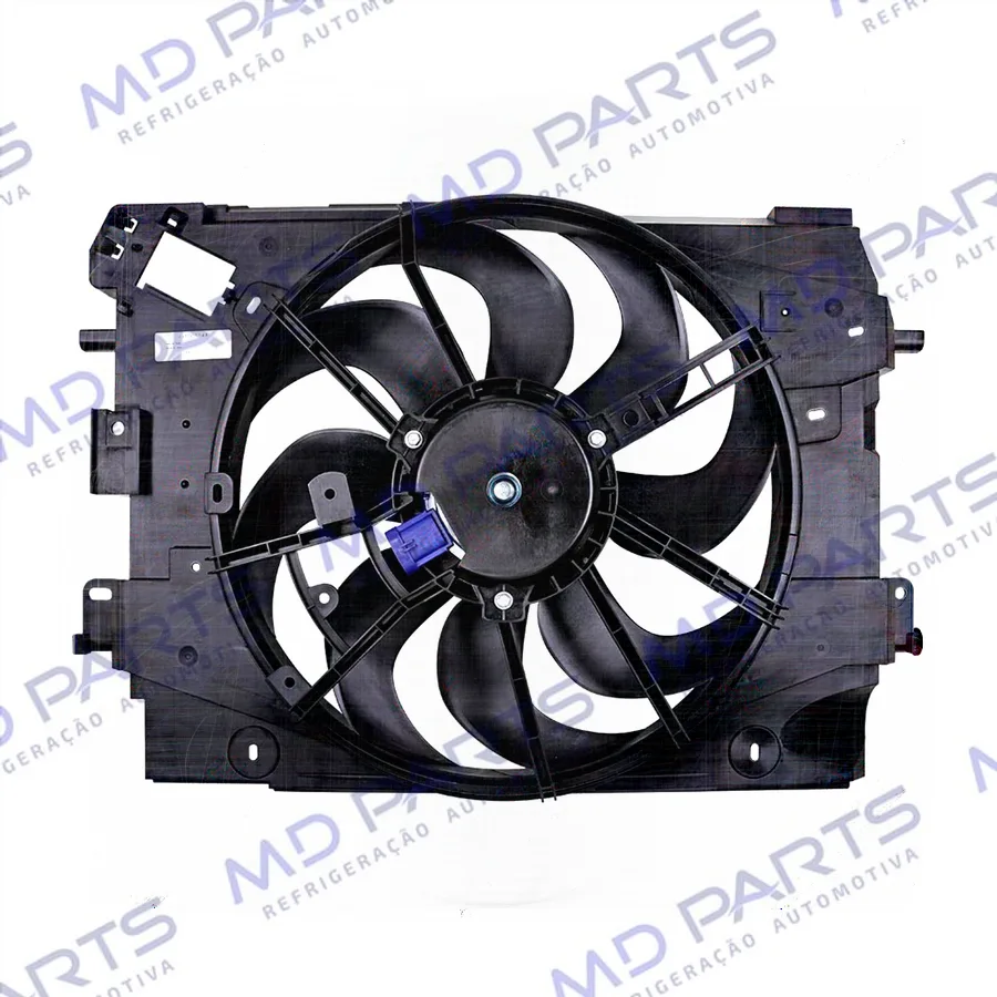 Eletroventilador do Radiador Renault Logan /Sandero 2014> - 12 Volts OEM: 2148180009R