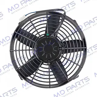 Eletroventilador Universal Soprante Universal 12 Polegadas Pás Reta 14000hrs - 12 Volts