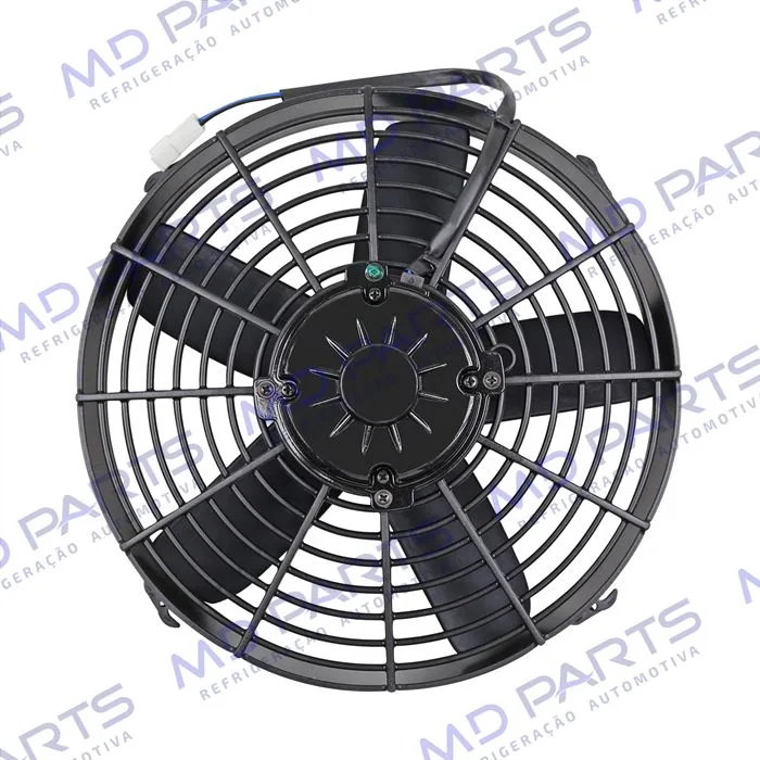 Eletroventilador Universal Soprante Universal 12 Polegadas Pás Reta 14000hrs - 12 Volts