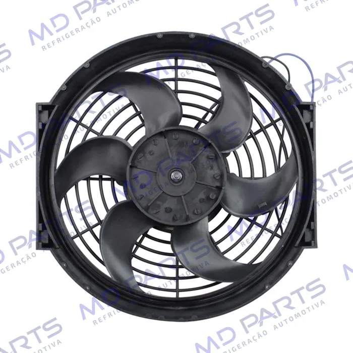 Eletroventilador Universal Unipoint Soprante 10 Polegadas Pás em S - 12 Volts — foto 2