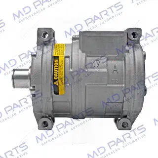 Compressor Modelo 10PA17 S/Polia Caminhão Iveco Stralis SE10B17/ 106256/ Máquina John Deere 3510 R134a