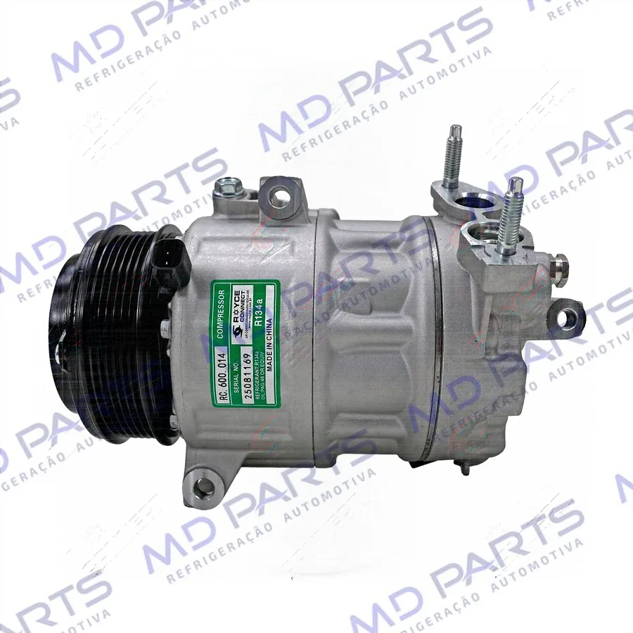 Compressor Modelo Fomoco Ford Ranger Diesel 3.0 V6 Turbo Diesel 2023> - 12 Volts Polia 6pk OEM: JB3B-19D629-AB / 602019