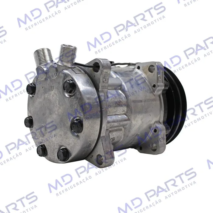 Compressor Modelo AA7H15AA 4627 Trator Uniport 2011> 8 Orelhas - 12 Volts Polia 2A 132mm R134a — foto 6