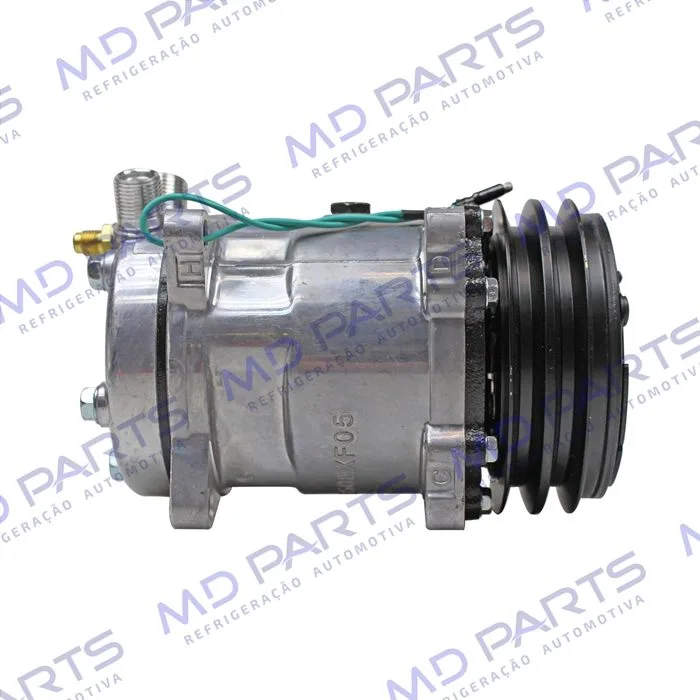 Compressor Modelo 5H14 Universal 8 Orelhas R134a - 24 Volts Polia 2A 132mm — foto 5