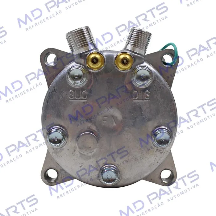 Compressor Modelo 5H14 Universal 8 Orelhas R134a - 24 Volts Polia 2A 132mm — foto 7