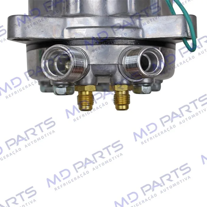 Compressor Modelo 5H14 Universal 8 Orelhas R134a - 24 Volts Polia 2A 132mm — foto 8