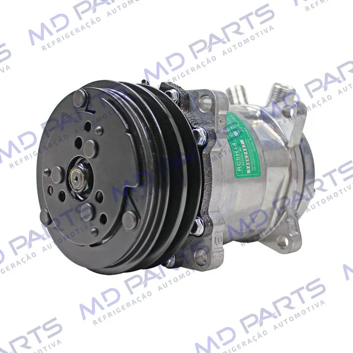 Compressor Modelo 5H14 8 Orelhas - 12 Volts Polia 2A 130mm Universal R134a — foto 2