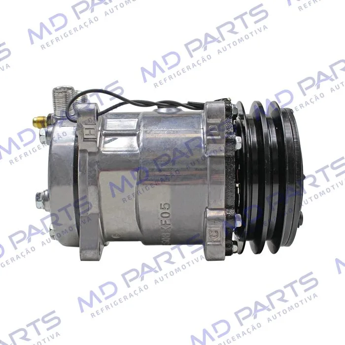 Compressor Modelo 5H14 8 Orelhas - 12 Volts Polia 2A 130mm Universal R134a — foto 5