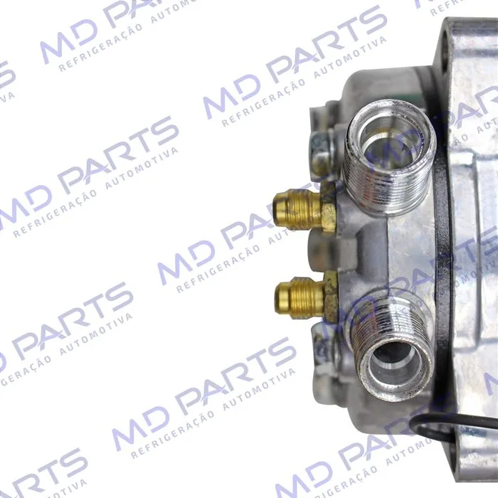 Compressor Modelo 5H14 8 Orelhas - 12 Volts Polia 2A 130mm Universal R134a — foto 8