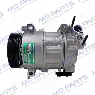 Compressor Modelo Denso 6SL16C Peugeot 308THP/ 3008 2019> - 12 Volts Polia 6pk OEM: 9806029580/ 447150-8501/ 447250-3660/ 447150-8200/ 9823097580