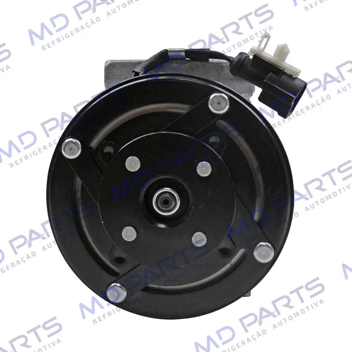 Compressor Ford F250 Motor MWM 10P15 R134a - 12 Volts Polia 6pk 125mm OEM: 2C35-19D629-AA — foto 3
