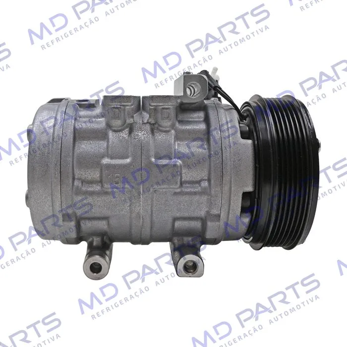 Compressor Ford F250 Motor MWM 10P15 R134a - 12 Volts Polia 6pk 125mm OEM: 2C35-19D629-AA — foto 5