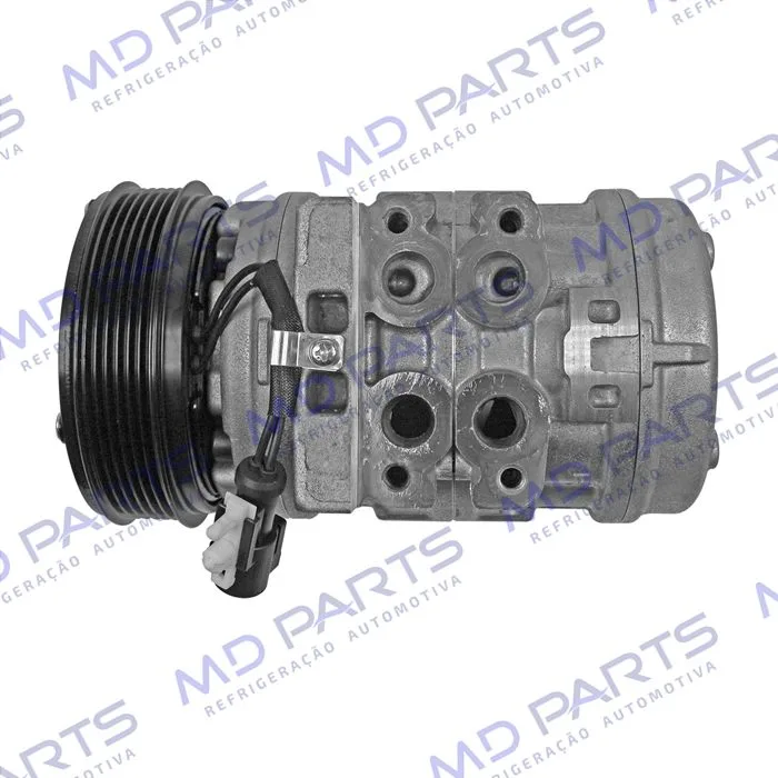 Compressor Ford F250 Motor MWM 10P15 R134a - 12 Volts Polia 6pk 125mm OEM: 2C35-19D629-AA — foto 8