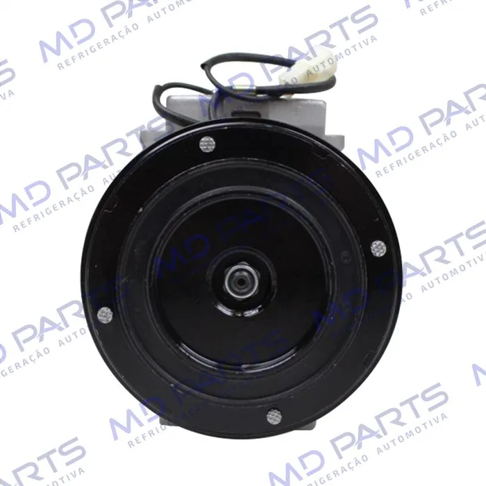 Compressor 10P15 Máquina Colheitadeira John Deere CB2500H - 12 Volts Polia 8pk 123mm OEM: DQ49620 — foto 3