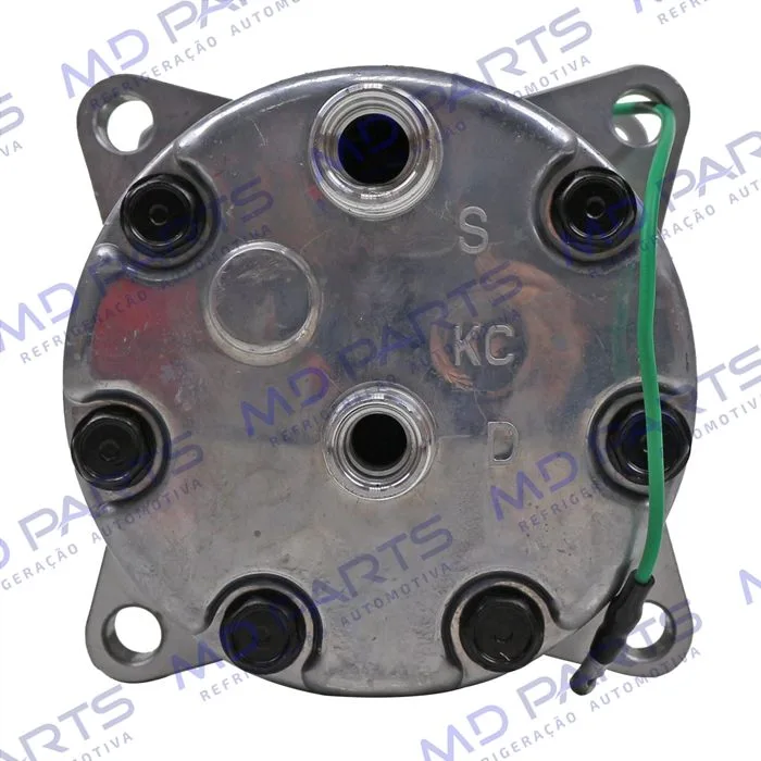 Compressor Modelo AA7H15AA 8 Orelhas Descarga / Sucção Traseira O'ring - 24 Volts Polia 2A 132 mm R134a — foto 5