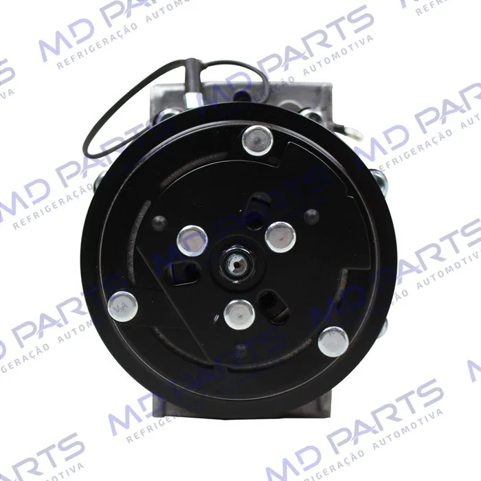 Compressor Modelo AA7H15AA Land Rover Defender Parafuso Passante Descarga / Sucção Traseira O'ring - 12 Volts Polia 8pk 119mm — foto 3