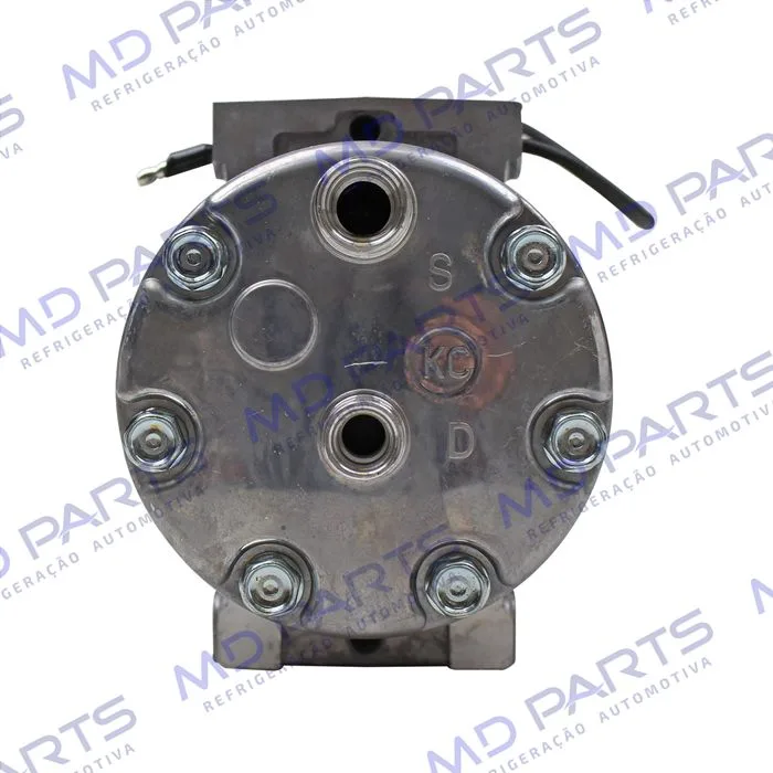 Compressor Modelo AA7H15AA Land Rover Defender Parafuso Passante Descarga / Sucção Traseira O'ring - 12 Volts Polia 8pk 119mm — foto 7