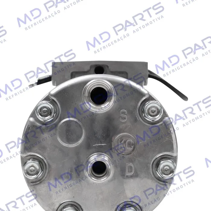 Compressor Modelo AA7H15AA Land Rover Defender Parafuso Passante Descarga / Sucção Traseira O'ring - 12 Volts Polia 8pk 119mm — foto 8