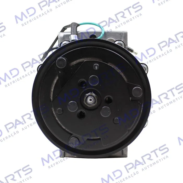Compressor Modelo AA7H15AA Parafuso Passante Descarga/Sucção Traseira O'ring - 24 Volts Polia 8pk 119mm — foto 3
