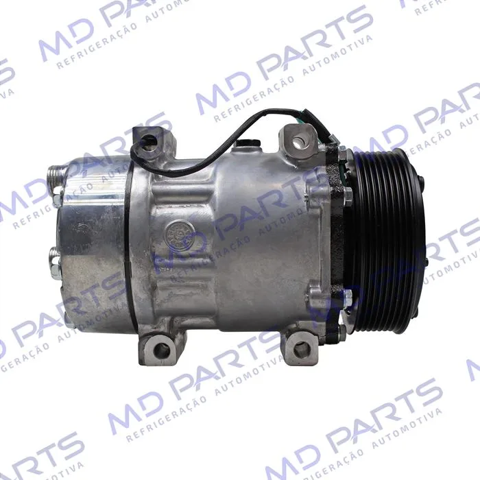 Compressor Modelo AA7H15AA Parafuso Passante Descarga/Sucção Traseira O'ring - 24 Volts Polia 8pk 119mm — foto 5