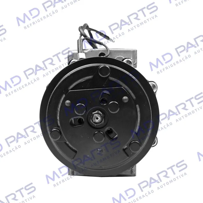 Compressor AA7H15AA Parafuso Passante Descarga/Sucção Traseira Engate - 12 Volts Polia 8pk 119mm — foto 3