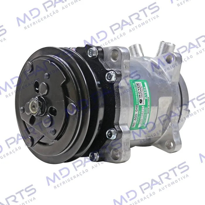 Compressor Modelo 5H14 Universal 8 Orelhas - 12 Volts Polia Canal 1A 124mm R134a — foto 2