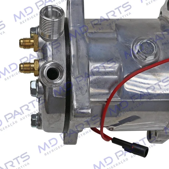 Compressor Modelo 5H14 Universal 8 Orelhas - 12 Volts Polia Canal 1A 124mm R134a — foto 10