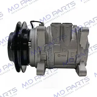 Compressor 10PA15 Modelo 6P148 Universal 8 Orelhas Trator Valtra - 12 Volts Polia Canal 1A 133mm OEM: 82292901
