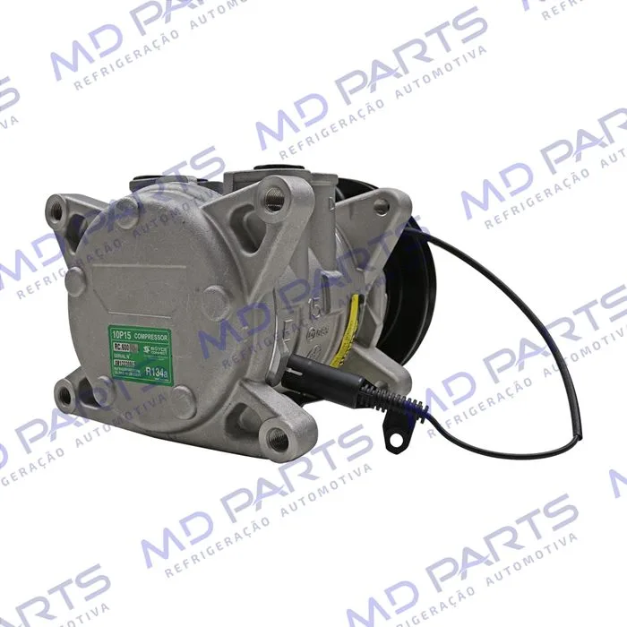 Compressor 10PA15 Modelo 6P148 Universal 8 Orelhas Trator Valtra - 12 Volts Polia Canal 1A 133mm OEM: 82292901 — foto 6