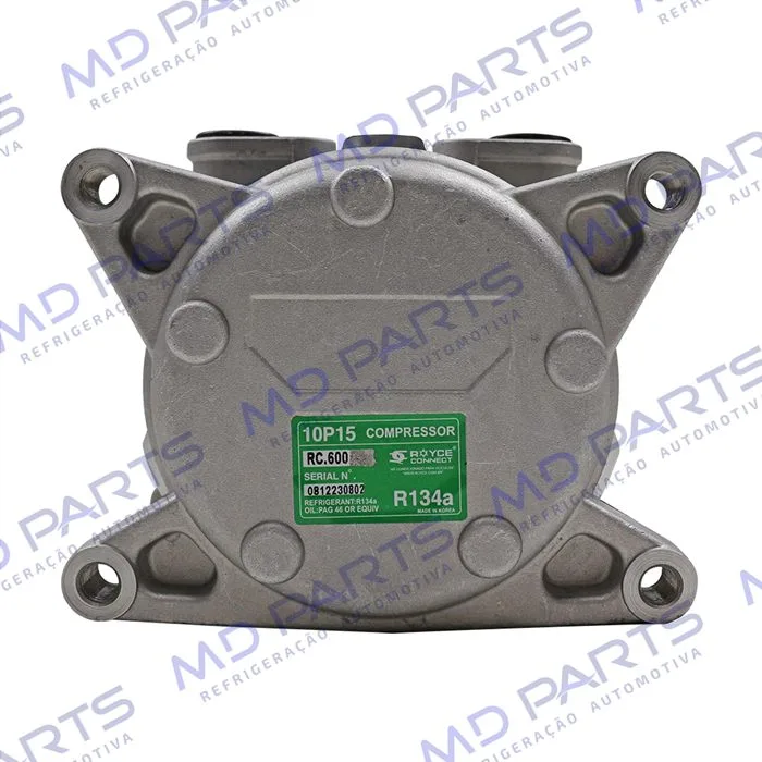 Compressor 10PA15 Modelo 6P148 Universal 8 Orelhas Trator Valtra - 12 Volts Polia Canal 1A 133mm OEM: 82292901 — foto 7