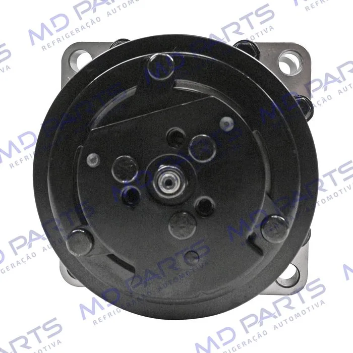 Compressor Modelo AA7H15AA Máquina New Holland 8 Orelhas Descarga/Sucção Traseira O´ring - 12 Volts Polia 8pk 119mm R134a — foto 3