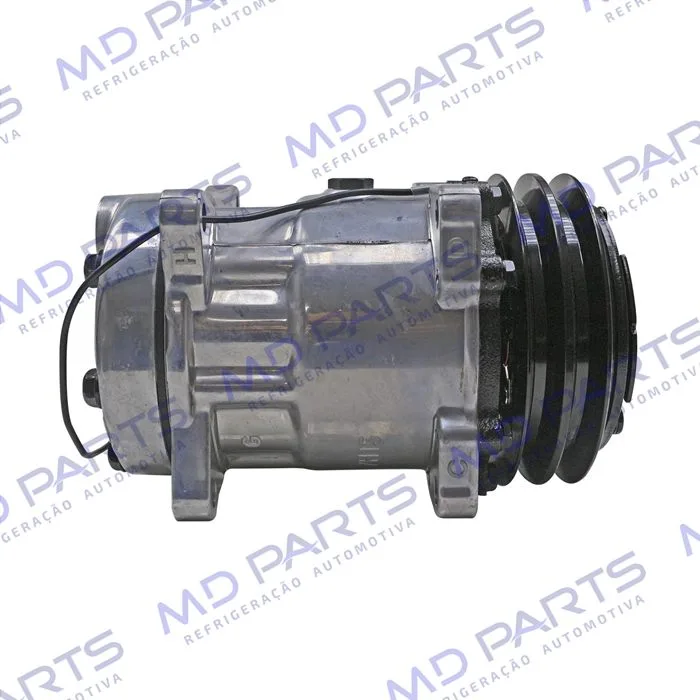 Compressor Modelo AA7H15AA U8088 Máquina Pulverizadora Valtra BS3020H/ Trator Massey Ferguson 6360 / 8 Orelhas Sucção e Descarga Traseira Engate - 12 Volts Polia 2A 132mm R134a OEM: 3782613M2 — foto 5