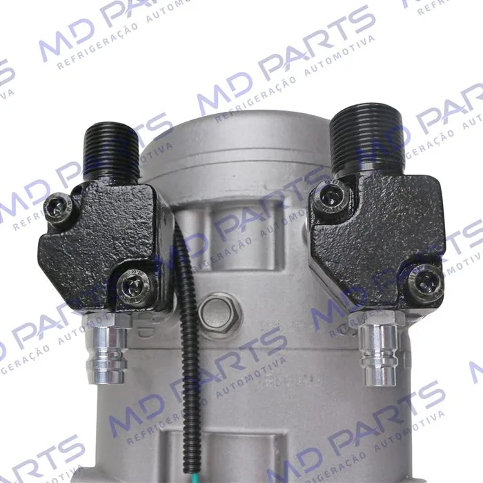 Compressor Modelo TM31HD Ônibus 313cm³ - 24 Volts Polia 2A 158mm R134a — foto 5