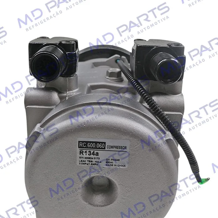 Compressor Modelo TM31HD Ônibus 313cm³ - 24 Volts Polia 2A 158mm R134a — foto 6