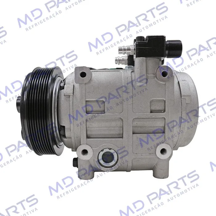 Compressor Modelo TM31HD Ônibus 313 cm³ R134a - 24 Volts Polia 8pk 156mm REMANO