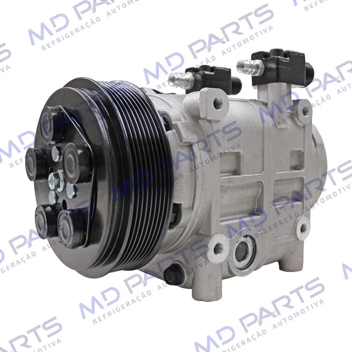 Compressor Modelo TM31HD Ônibus 313 cm³ R134a - 24 Volts Polia 8pk 156mm REMANO — foto 2
