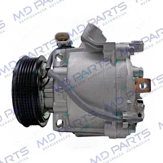 Compressor Chevrolet Prisma 2013>/ Onix/ Sonic 1.8/ Spin/ Cobalt 1.8 - 12 Volts Polia 5pk 99mm OEM: 52039087/ 52067902/ 52149016/ 52093071