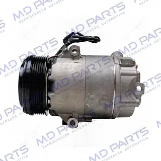 Compressor Delphi 10045 CVC Volkswagen Gol/ Parati/ Saveiro 1.8 Maio de 2002> 125cc - 12 Volts Polia 6pk 105mm OEM: 5X0820803D