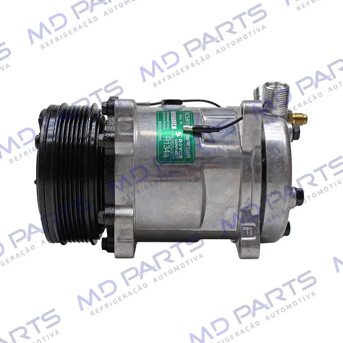Compressor Modelo AA5H14AA 8 Orelhas - 12 Volts Polia 6pk 119mm Universal R134a
