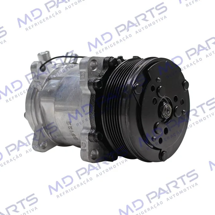Compressor Modelo AA5H14AA 8 Orelhas - 12 Volts Polia 6pk 119mm Universal R134a — foto 4