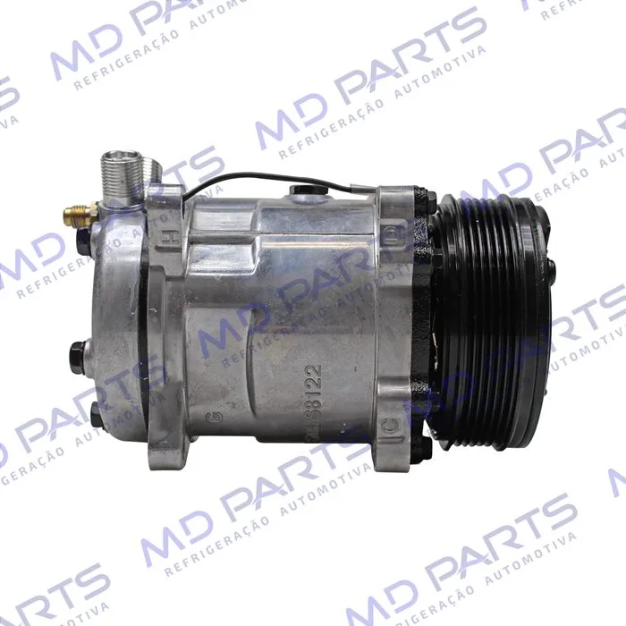 Compressor Modelo AA5H14AA 8 Orelhas - 12 Volts Polia 6pk 119mm Universal R134a — foto 5