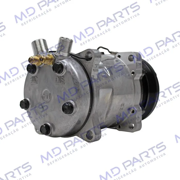 Compressor Modelo AA5H14AA 8 Orelhas - 12 Volts Polia 6pk 119mm Universal R134a — foto 6
