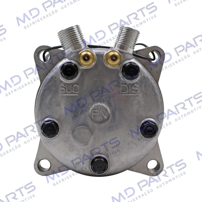 Compressor Modelo AA5H14AA 8 Orelhas - 12 Volts Polia 6pk 119mm Universal R134a — foto 7
