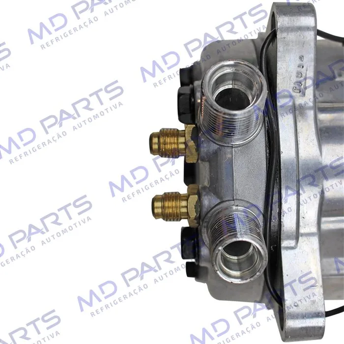 Compressor Modelo AA5H14AA 8 Orelhas - 12 Volts Polia 6pk 119mm Universal R134a — foto 8
