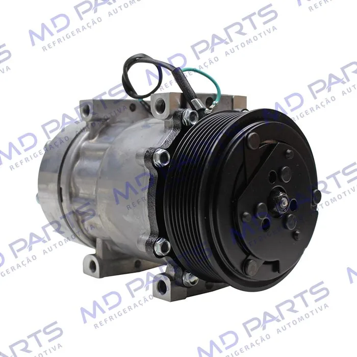 Compressor Modelo AA7H15AA 7980 Caminhão Scania >2007 - 24 Volts 8pk 119mm OEM: 1412263/ 1888034 — foto 4